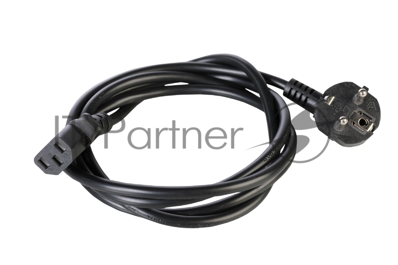 Шнур питания с заземлением IEC 60320 C13/EU-Schuko, 10А/250В (3x1,0), длина 5 м. (R-10-Cord-C13-S-5)