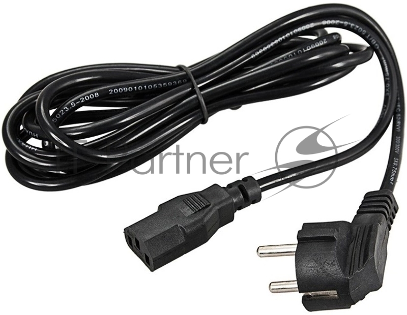 Шнур сетевой Rexant СЕЕ 7/7 (Schuko) – IEC 320 C13 3x0,75мм², длина 0,6м