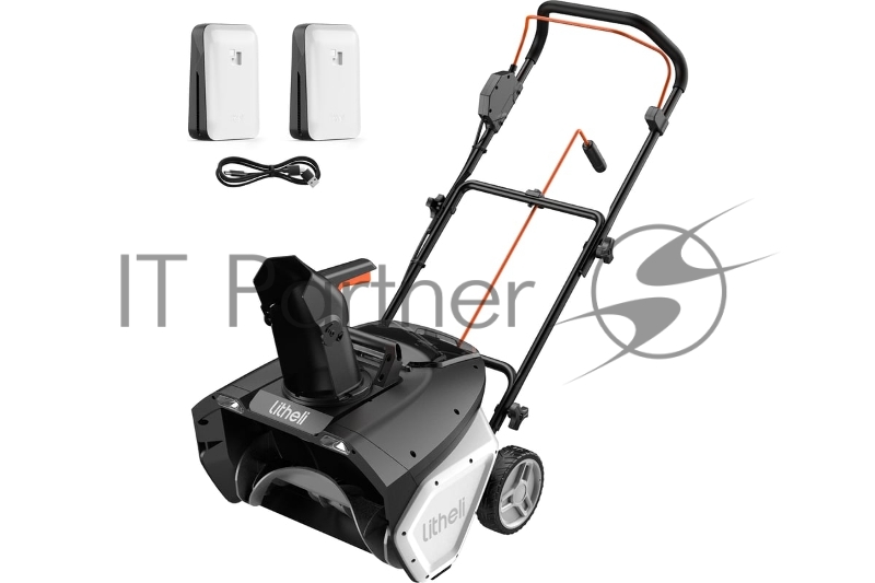 Аккумуляторный снегоуборщик Litheli U20SB00-0A220 (2 аккумулятора 4,0 А/ч)