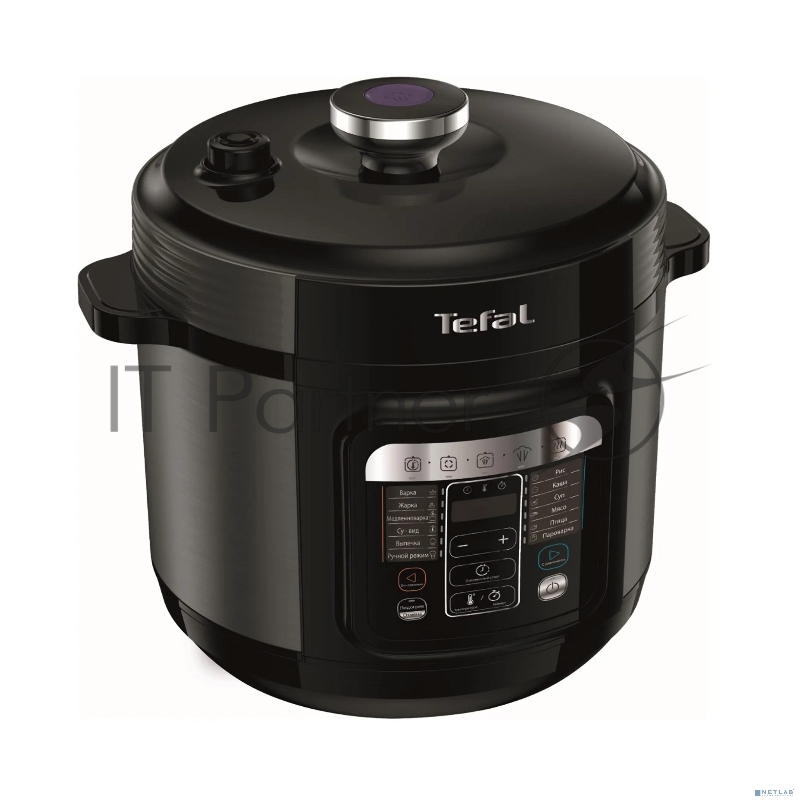 Мультиварка-скороварка Tefal CY601832, 1000Вт, черный