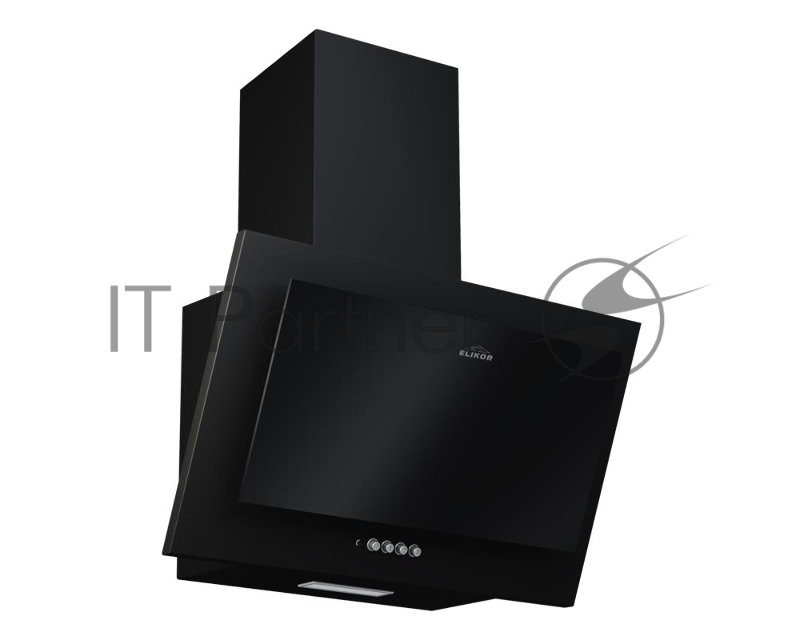 Вытяжка наклонная Elikor Коралл 50П-430-К3Д черный, 50 см, 430 куб. м/ч, 54 дБ