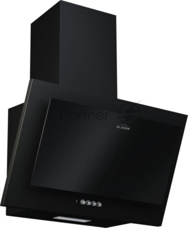 Вытяжка наклонная Elikor Коралл 50П-430-К3Д черный, 50 см, 430 куб. м/ч, 54 дБ