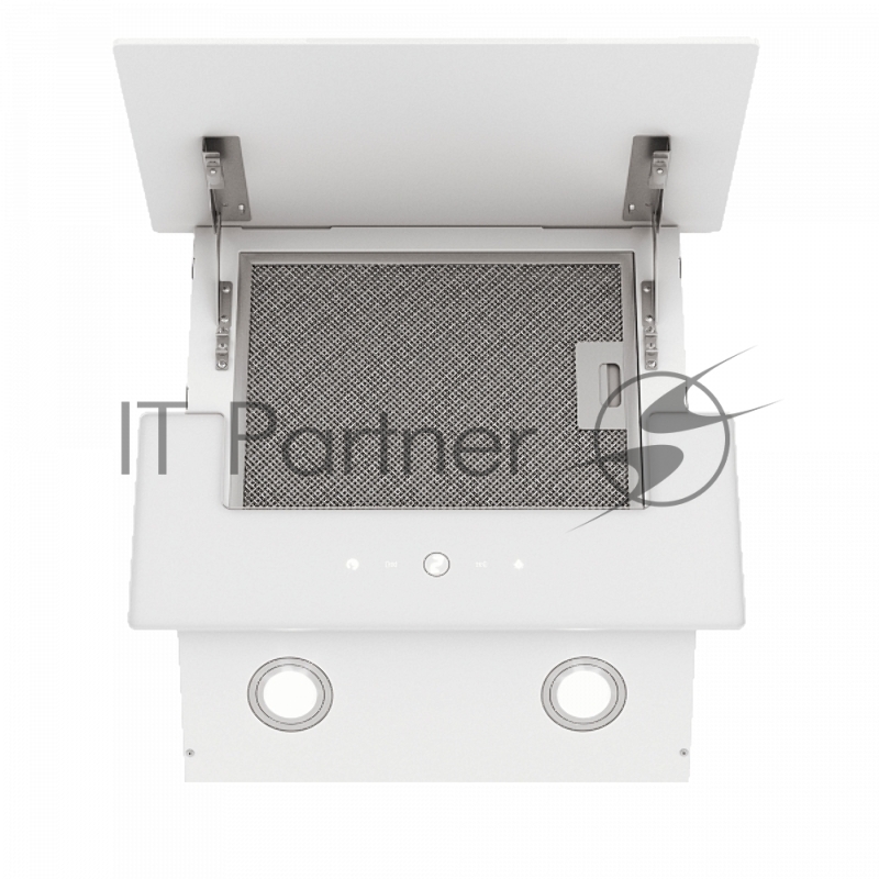 Вытяжка наклонная Elikor Vertex WH 50 белый, 50 см, 750 куб. м/ч, 56 дБ