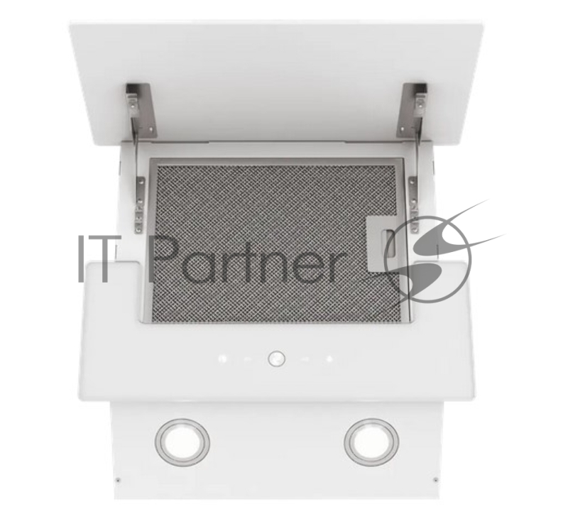 Вытяжка наклонная Elikor Vertex WH 50 белый, 50 см, 750 куб. м/ч, 56 дБ