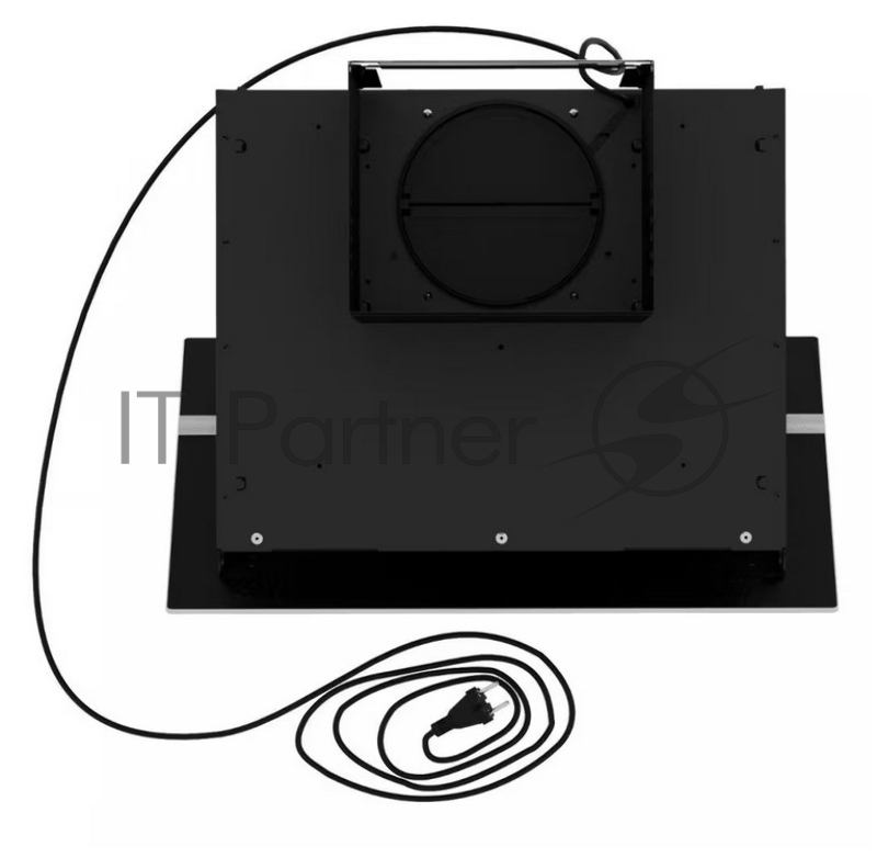 Вытяжка наклонная Elikor Rise BK 50 черный, 50 см, 750 куб. м/ч, 56 дБ