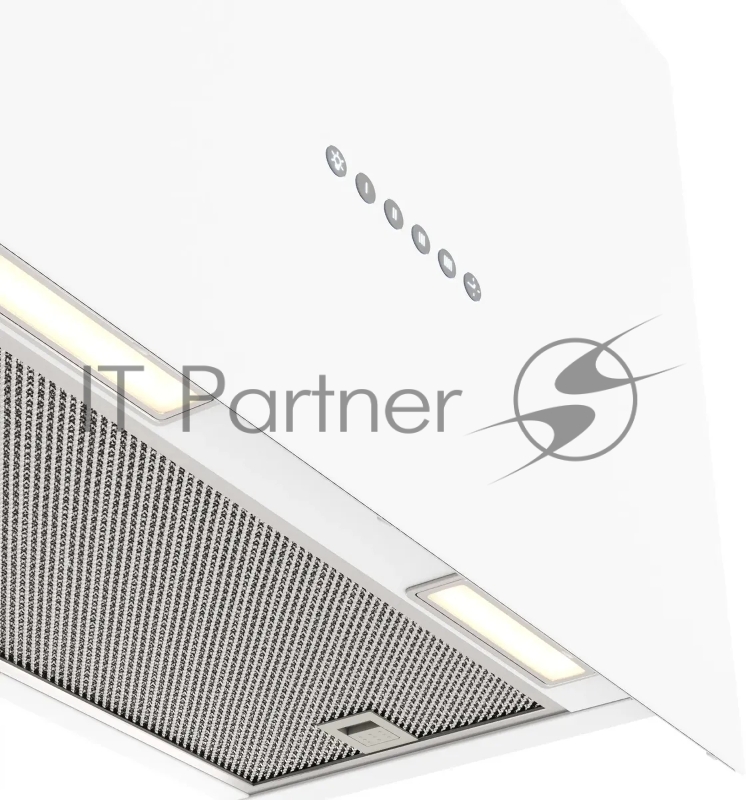 Вытяжка каминная Elikor Метеорит 60П-700-Э4Д белый, 60 см, 700 куб. м/ч, 52 дБ