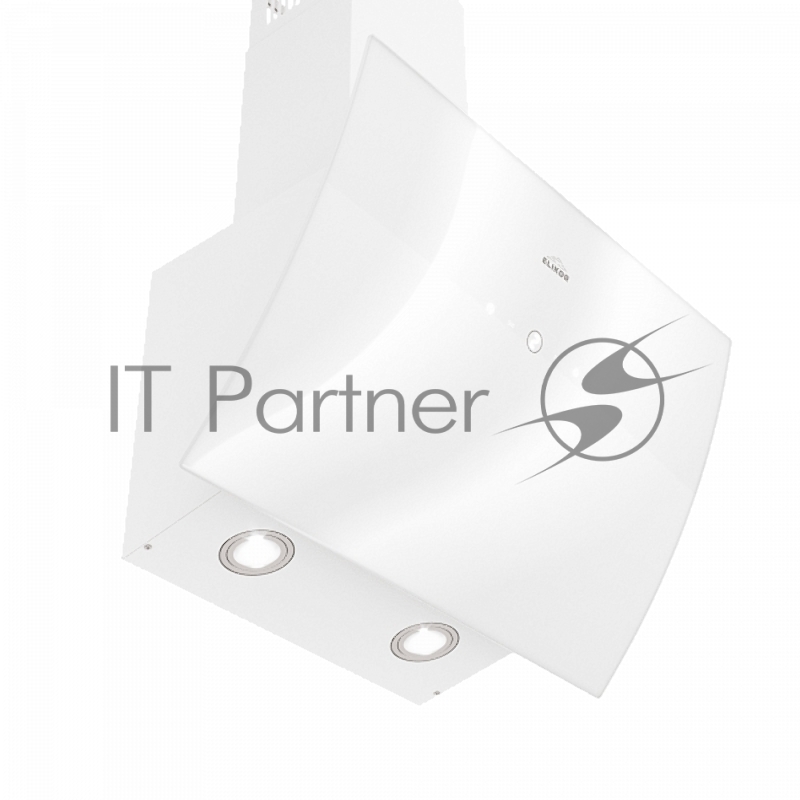 Вытяжка каминная Elikor Wave WH 60 белый, 60 см, 750 куб. м/ч, 56 дБ