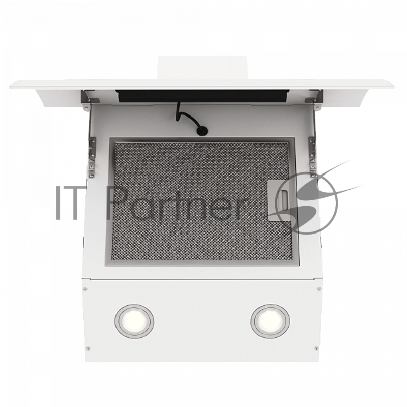 Вытяжка каминная Elikor Wave WH 60 белый, 60 см, 750 куб. м/ч, 56 дБ