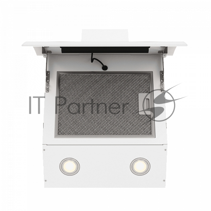 Вытяжка каминная Elikor Wave WH 50 белый, 50 см, 750 куб. м/ч, 56 дБ