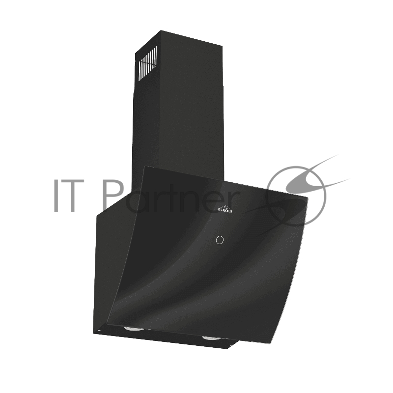 Вытяжка каминная Elikor Wave BK 50 черный, 50 см, 750 куб. м/ч, 56 дБ