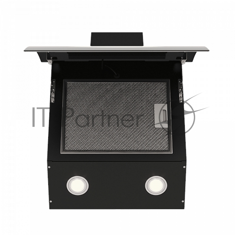 Вытяжка каминная Elikor Wave BK 50 черный, 50 см, 750 куб. м/ч, 56 дБ