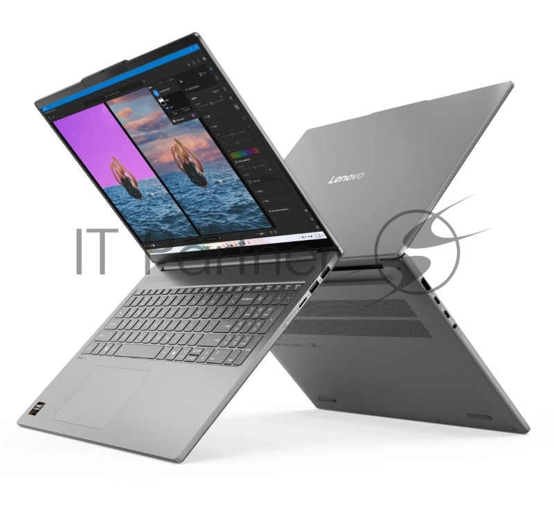 Ноутбук Lenovo IdeaPad Slim 5 16AKP10/16 OLED 2.8K 2880x1800/AMD Ryzen AI 5 340/16 Gb/512 Gb SSD/AMD Radeon Graphics/No OS/серый/1.76 кг