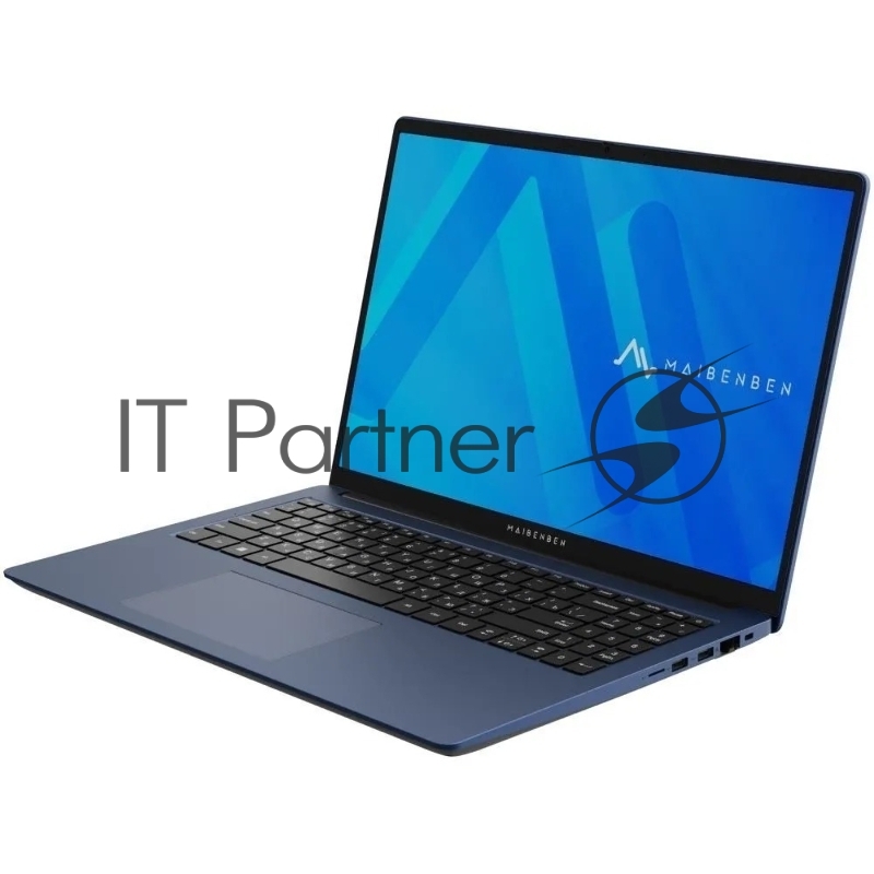 Ноутбук Maibenben M645 AMD Ryzen 5 4600H 3000MHz/16/1920x1200/16GB/512GB SSD/AMD Radeon RX Vega 6/Wi-Fi/Bluetooth/Windows 11 Pro (M6451SF0LURE0_Win11P) Blue