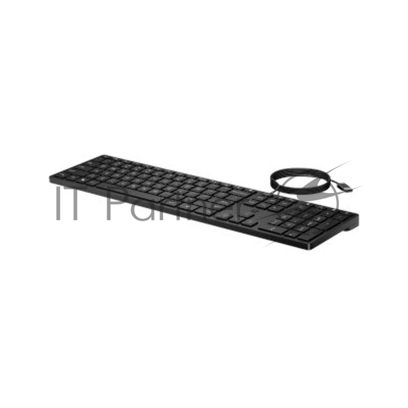 клавиатура проводная Keyboard HP Wired Desktop 320K black (Halley) - RUSS