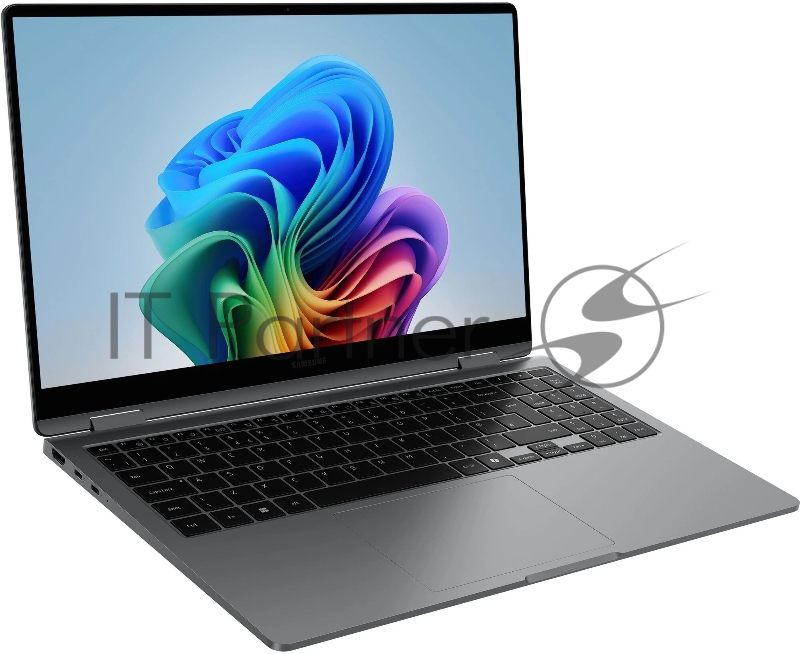 Ноутбук Samsung Galaxy Book 5 Pro 360 NP960 Core Ultra 7 258V 32Gb SSD1Tb Intel Arc 16 AMOLED Touch 2.8K (2880x1800) Windows 11 Home grey WiFi BT Cam (NP960QHA-KG4IN)