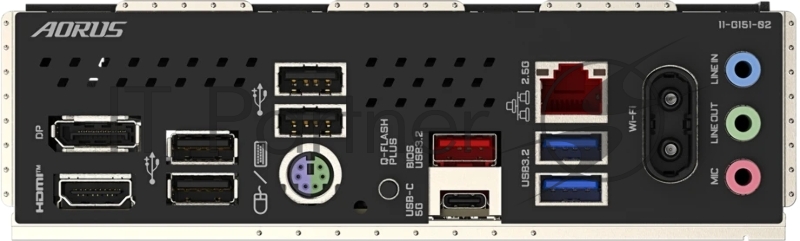 Материнская плата Gigabyte B840M AORUS ELITE WIFI6E, RTL