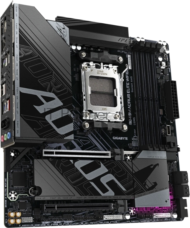 Материнская плата Gigabyte B840M AORUS ELITE WIFI6E, RTL