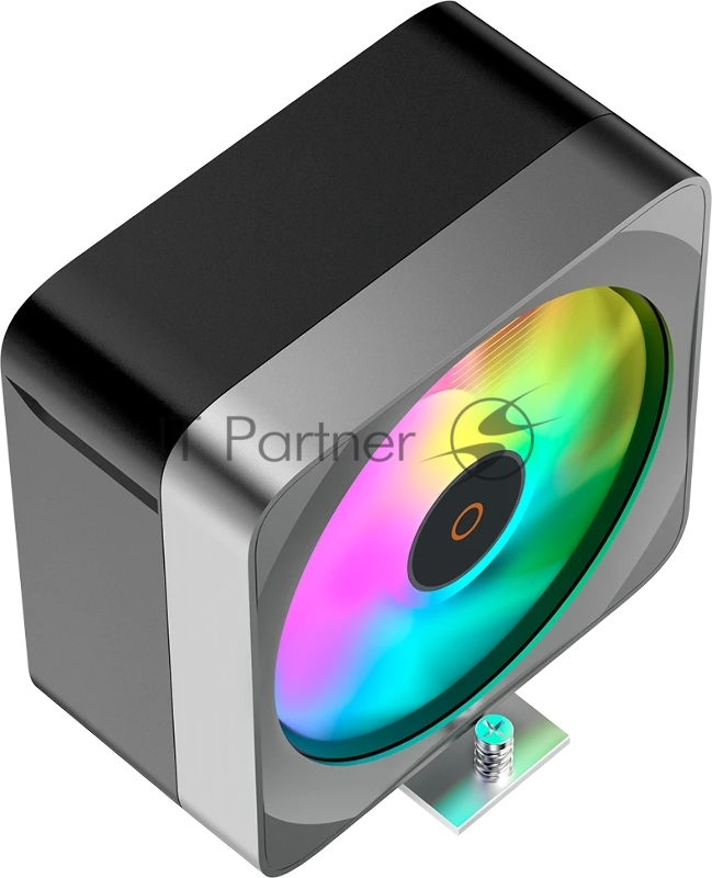 Кулер для процессора Ocypus Delta A40 EX BK ARGB, 120mm ARGB FAN, 4 HEAT PIPES, 4-PIN PWM, 500-1800 RPM, 29DBA, HYDRO BEARING, LGA115X/1200/1700/18XX, AM4/AM5