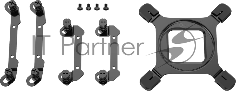 Система охлаждения Ocypus Sigma L24 WH ARGB, 240mm, LCD Pump 2.4, 2x120mm ARGB fans, LGA115X/1200/1700/18XX, AM4/AM5