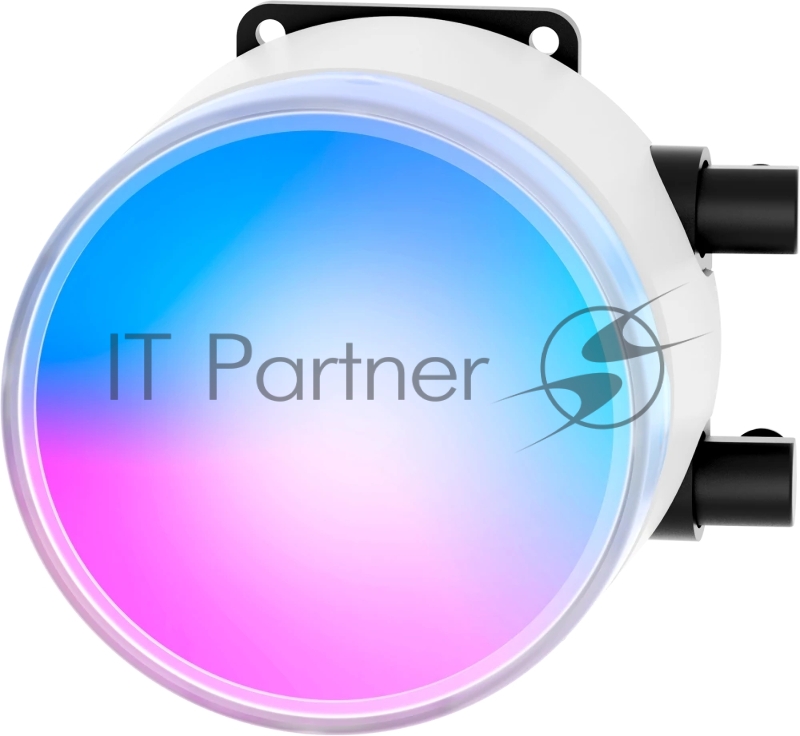 Система охлаждения Ocypus Sigma L24 WH ARGB, 240mm, LCD Pump 2.4, 2x120mm ARGB fans, LGA115X/1200/1700/18XX, AM4/AM5