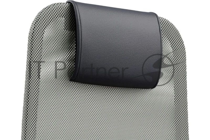 Кресло Метта SU-B-8 светло-серый сиденье светло-серый сетка с подголов. крестов. металл хром