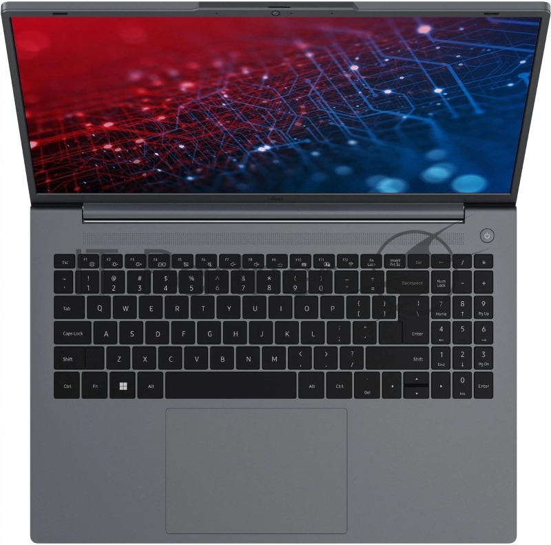 Ноутбук IRU Tactio 16ALB Core i5 1235U 16Gb SSD512Gb Intel UHD Graphics 16 IPS FHD (1920x1080) Windows 11 Pro grey WiFi BT Cam 4830mAh (2110204)