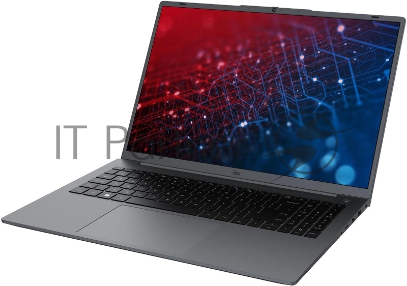 Ноутбук IRU Tactio 16ALB Core i5 1235U 16Gb SSD512Gb Intel UHD Graphics 16 IPS FHD (1920x1080) Windows 11 Pro grey WiFi BT Cam 4830mAh (2110204)
