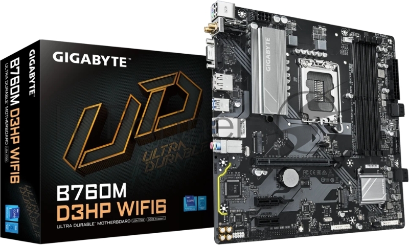 Материнская плата Gigabyte B760M D3HP WIFI6, RTL