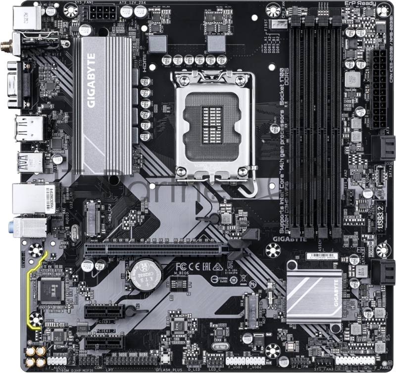 Материнская плата Gigabyte B760M D3HP WIFI6, RTL