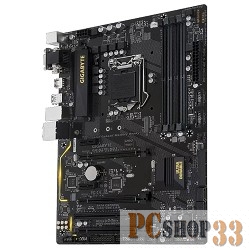Мат. плата Socket1151 GIGABYTE GA-H270-HD3 (iH270, 4xDDR4, M.2, SATA III, RAID, 3xPCI-E, D-Sub, DVI, HDMI, 1Гбит LAN, USB3.1, ATX)