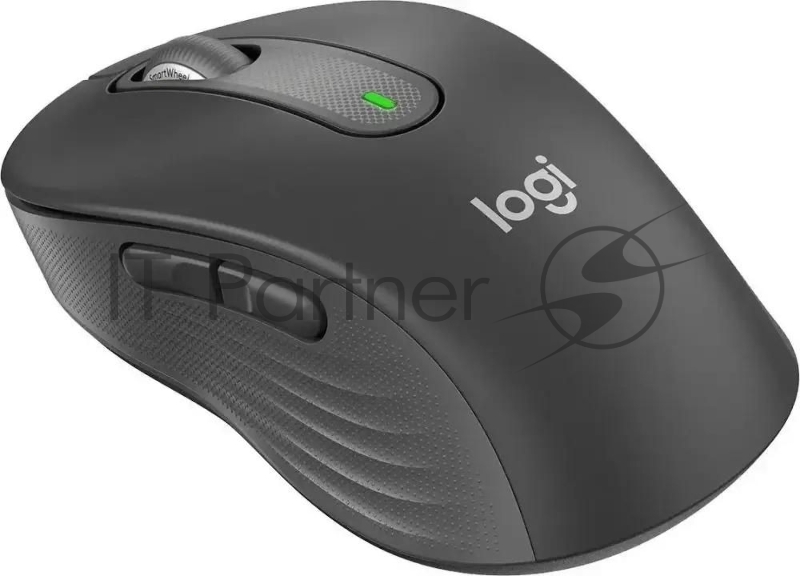 Мышь Logitech M650 L черный оптическая 4000dpi беспров. BT/Radio USB (910-006350)