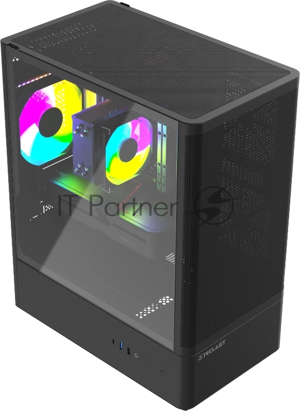 Компьютер Teclast G03 Core Ultra 5 225F (3.3) 32Gb SSD1Tb RTX5060 8Gb Windows 11 Pro GbitEth WiFi BT 400W черный (G03 225F32G1T5060BKRU)