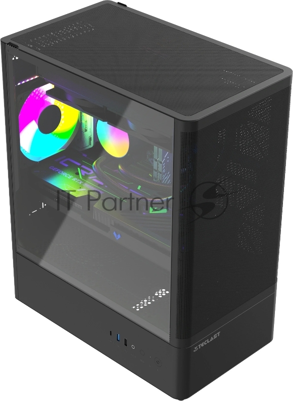 Компьютер Teclast G03 Core Ultra 7 265KF (3.9) 32Gb SSD1Tb RTX5070Ti 16Gb Windows 11 Pro GbitEth WiFi BT 750W черный (G03 265KF32G1T5070TBKRU)