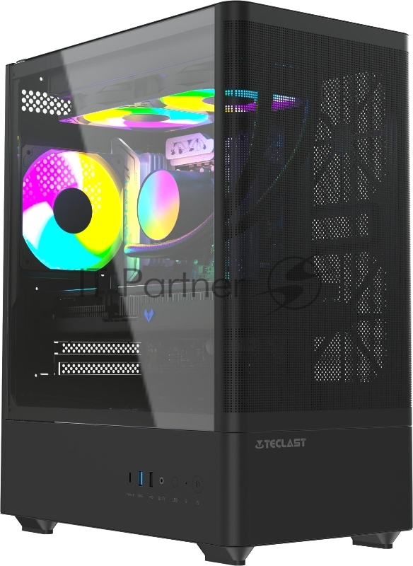 Компьютер Teclast G03 Core Ultra 7 265KF (3.9) 32Gb SSD1Tb RTX5070Ti 16Gb Windows 11 Pro GbitEth WiFi BT 750W черный (G03 265KF32G1T5070TBKRU)