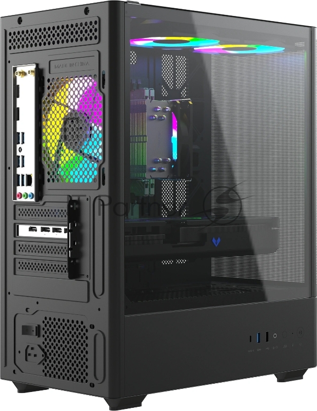 Компьютер Teclast G03 Ryzen 5 9600X (3.9) 32Gb SSD1Tb RTX5070 12Gb Windows 11 Pro GbitEth WiFi BT 750W черный (G03 9600X32G1T5070BKRU)