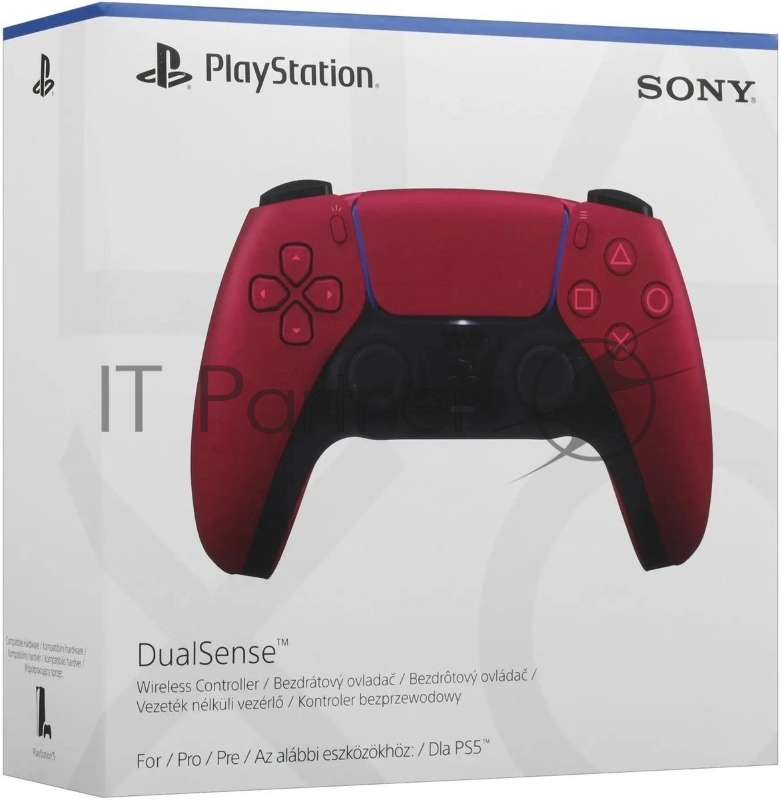 Геймпад Sony DualSense for PlayStation 5/5 Pro, 5 revision, Cosmic Red CFI-ZCT1W