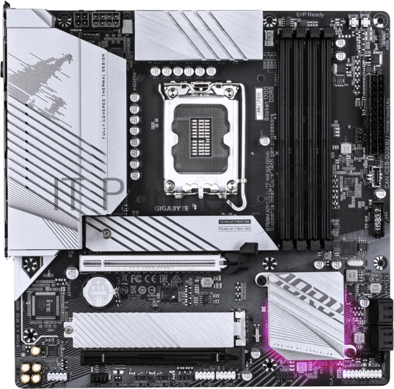 Материнская плата Gigabyte B760M AORUS ELITE WIFI6E GEN5,