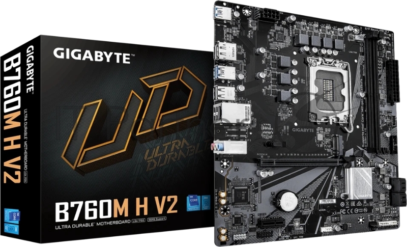 Материнская плата Gigabyte B760M H V2, RTL