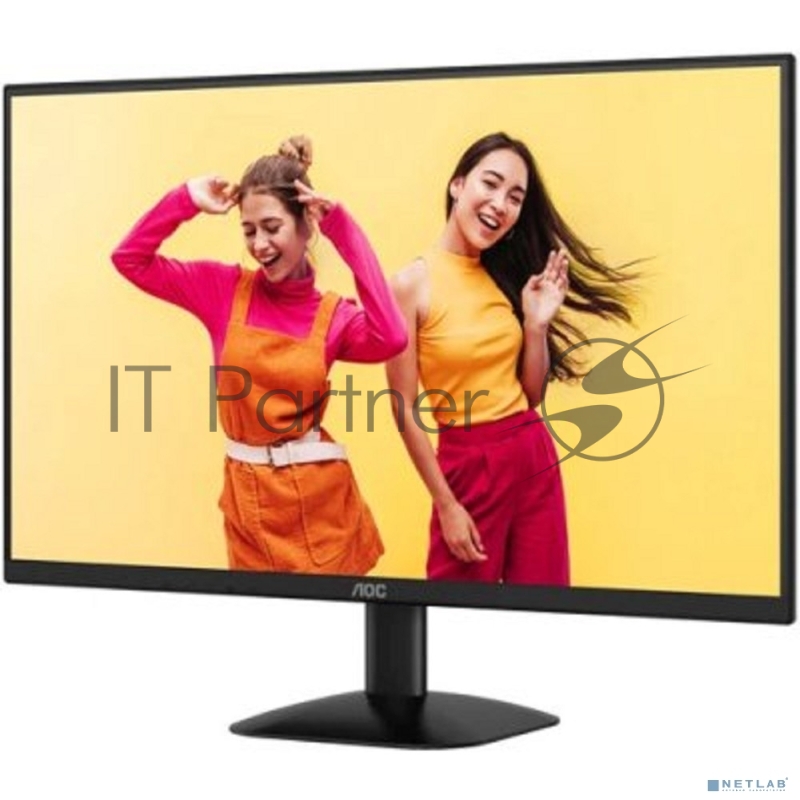 Монитор 27 AOC 27B35HM VA 1920x1080, 100 Гц, 4 мс (1 мс MPRT), 16:9, 250 кд/м², VGA, HDMI 1.4, HDR10, Adaptive-Sync, черный
