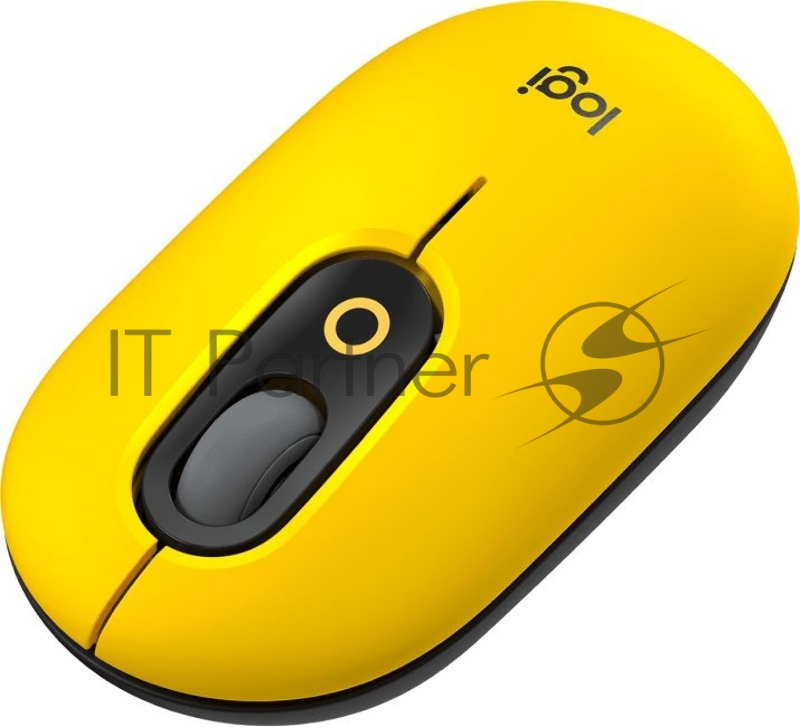 Мышь беспроводная Logitech POP Mouse желтый, 4000 dpi, Bluetooth, кнопки - 4