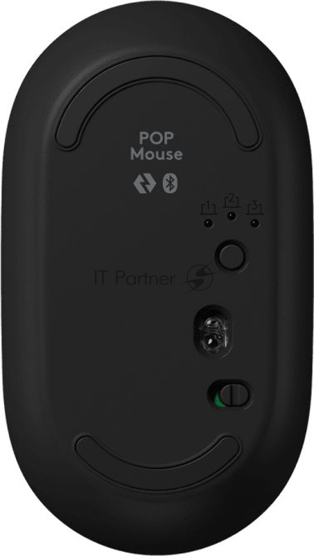 Мышь беспроводная Logitech POP Mouse желтый, 4000 dpi, Bluetooth, кнопки - 4