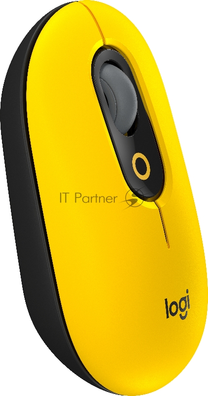 Мышь беспроводная Logitech POP Mouse желтый, 4000 dpi, Bluetooth, кнопки - 4