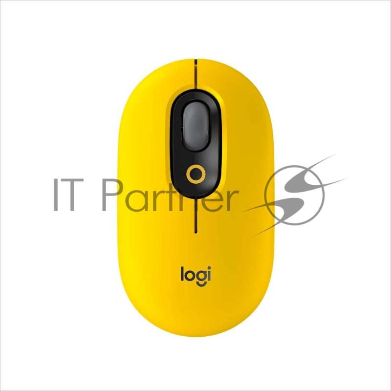 Мышь беспроводная Logitech POP Mouse желтый, 4000 dpi, Bluetooth, кнопки - 4