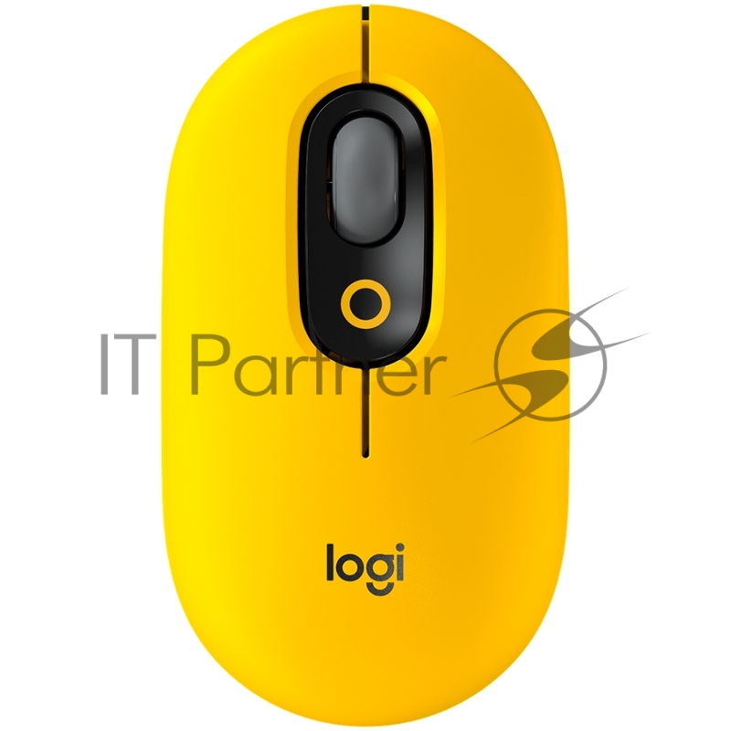 Мышь беспроводная Logitech POP Mouse желтый, 4000 dpi, Bluetooth, кнопки - 4