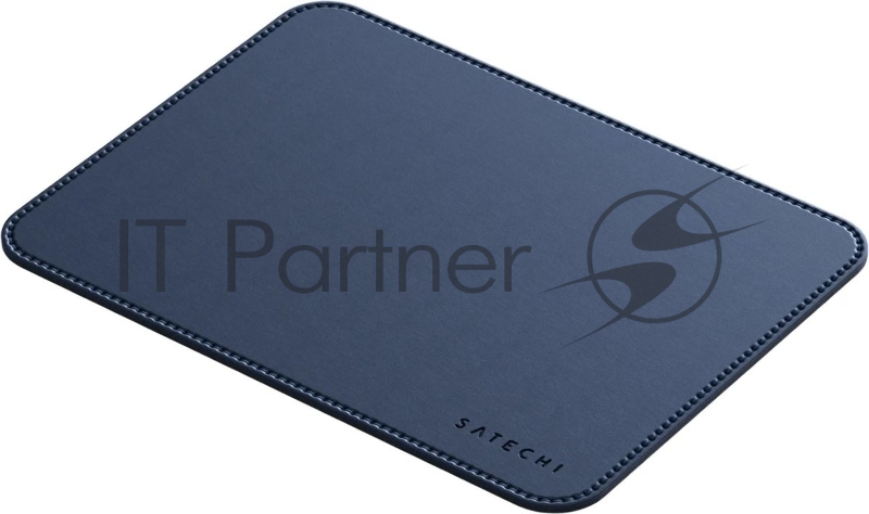 Коврик для мыши Satechi Vegan-Leather Premium Mouse Pad, 249x190 мм, синий ST-LMPB