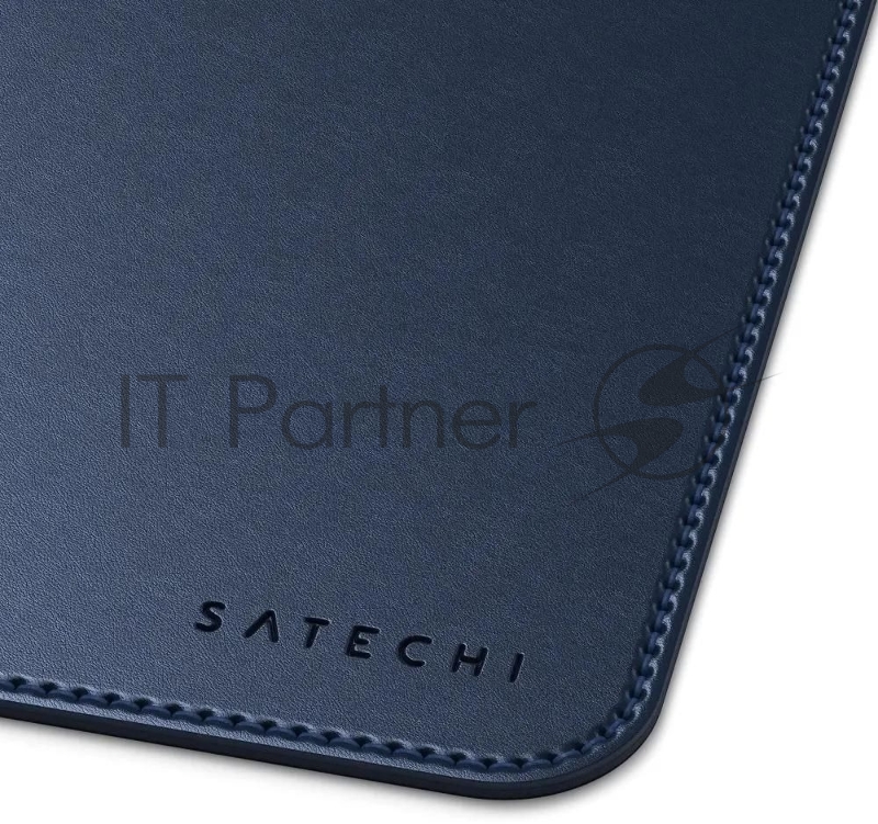 Коврик для мыши Satechi Vegan-Leather Premium Mouse Pad, 249x190 мм, синий ST-LMPB