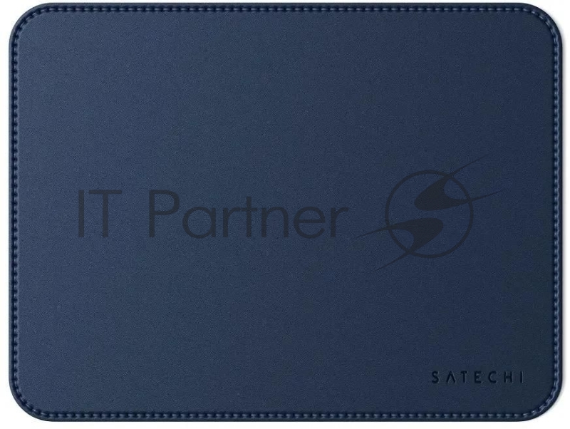 Коврик для мыши Satechi Vegan-Leather Premium Mouse Pad, 249x190 мм, синий ST-LMPB