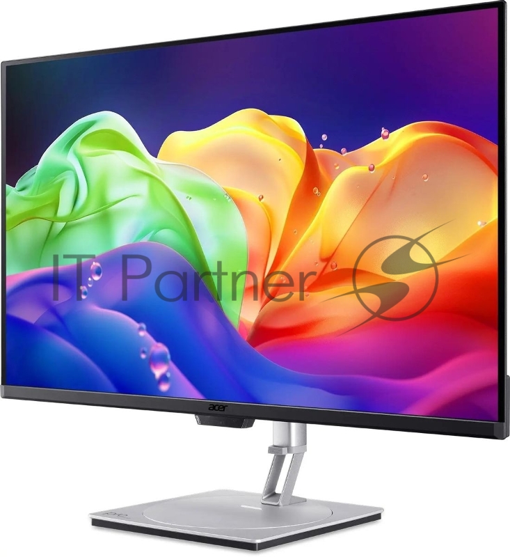 Монитор Acer 31.5 ProCreator PE320QKXsmiiphuzx серебристый QD OLED LED 0.03ms 16:9 HDMI M/M матовая HAS Piv 250cd 178гр/178гр 3840x2160 240Hz DP 4K USB 7.49кг