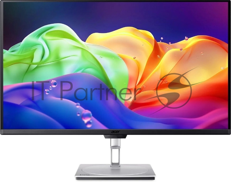 Монитор Acer 31.5 ProCreator PE320QKXsmiiphuzx серебристый QD OLED LED 0.03ms 16:9 HDMI M/M матовая HAS Piv 250cd 178гр/178гр 3840x2160 240Hz DP 4K USB 7.49кг