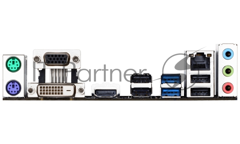 Мат. плата Socket1151 GIGABYTE GA-H110M-S2H (iH110, 2xDDR4, SATA III, PCI-E, D-Sub, DVI, HDMI, 1Гбит LAN, USB3.0, mATX)